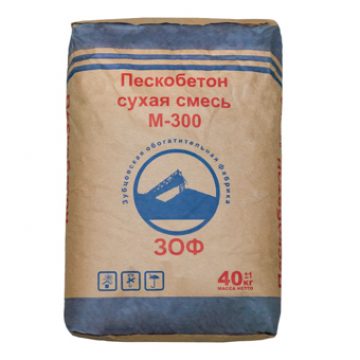 Пескобетон (ЦПС) М300 ЗОФ 40 кг