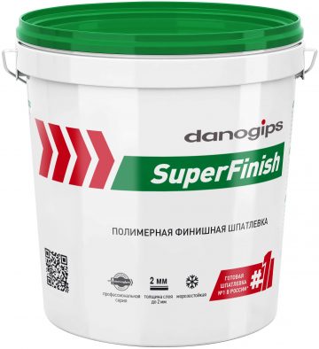 Шпатлевка Danogips SuperFinish универсальная 17 л