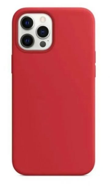 Защитный чехол для Apple iPhone 12 / 12 Pro силикон пластик red